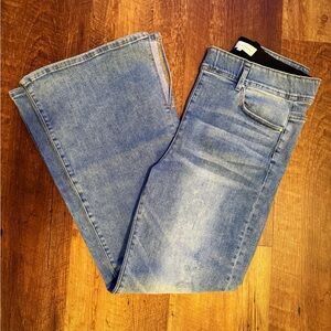 Stylish Denim Flare Jeans